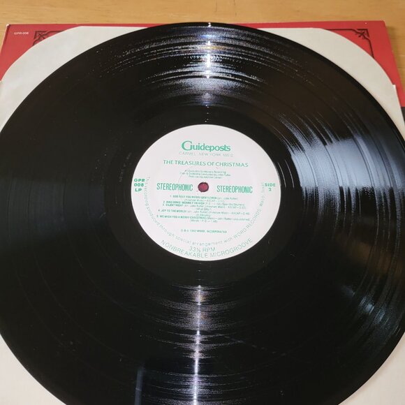 The Treasures of Christmas LP Vinyl 1982 Guideposts Records GPR-008 Holiday LP6 - Picture 5 of 9